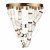 Потолочная светодиодная люстра Odeon Light Collier 5455/80CL Потолочная светодиодная люстра Odeon Light Collier 5455/80CL