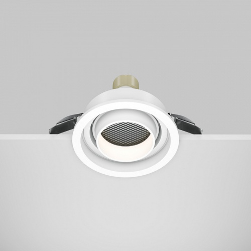 Встраиваемый светильник Maytoni Atom DL113-GU10-01-RD-W