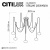Подвесная люстра Citilux Atman Smart CL226A073 Подвесная люстра Citilux Atman Smart CL226A073
