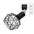Трековый светильник Arte Lamp A6141PL-1BK