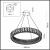 Подвесная люстра Odeon Light Version 5071/100L
