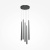 Подвесная светодиодная люстра Maytoni Cascade MOD132PL-L28BK2 Подвесная светодиодная люстра Maytoni Cascade MOD132PL-L28BK2