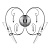 Бра Lightstar Scarabeo 755624