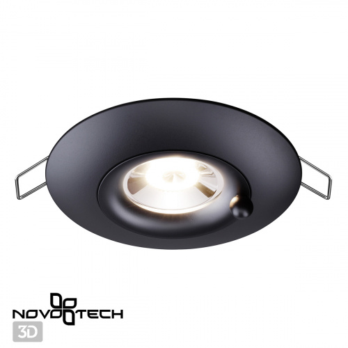 Встраиваемый влагозащищенный светильник IP44 Novotech Water 370792