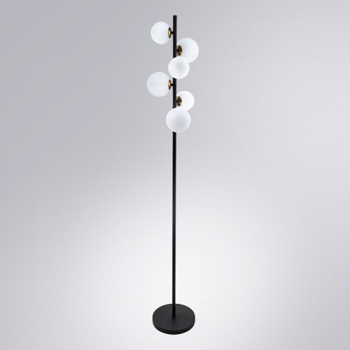 Торшер Arte Lamp Gemini A2243PN-6BK