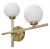 Бра Arte Lamp Bolla-Piccolo A3989AP-2AB Бра Arte Lamp Bolla-Piccolo A3989AP-2AB