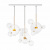 Подвесная светодиодная люстра Loft IT Bolle 2027-S3 Подвесная светодиодная люстра Loft IT Bolle 2027-S3