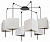 Подвесная люстра Arte Lamp TRIXIE A7084SP-6BK