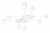 Потолочная люстра Arte Lamp Legacy A8024PL-8WH