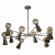 Подвесная люстра Loft IT Halley 10046/10 Gold Подвесная люстра Loft IT Halley 10046/10 Gold