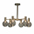 Потолочная люстра Loft IT Tiara 10045/6 Gold Потолочная люстра Loft IT Tiara 10045/6 Gold