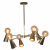 Подвесная люстра Loft IT Halley 10046/6 Gold Подвесная люстра Loft IT Halley 10046/6 Gold