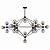 Подвесная люстра Lussole Loft Hartwell GRLSP-8166