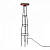 Уличный наземный светодиодный светильник Odeon Light Liana 7108/15GL