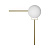 Настенный светодиодный светильник Loft IT Meridian 10132/A Gold