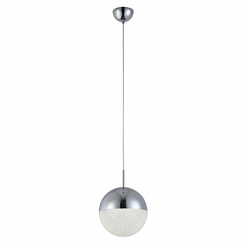 Подвесной светодиодный светильник Crystal Lux Pio SP1 D150 Chrome