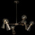 Подвесная люстра Loft IT Halley 10046/6 Gold Подвесная люстра Loft IT Halley 10046/6 Gold