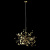 Подвесной светильник Crystal Lux GARDEN SP3 D400 GOLD Подвесной светильник Crystal Lux GARDEN SP3 D400 GOLD