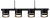 Подвесной светильник Arte Lamp Legacy A8024SP-4BK