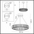 Подвесная светодиодная люстра Odeon Light Vekia 5015/36L Подвесная светодиодная люстра Odeon Light Vekia 5015/36L