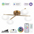 Потолочная люстра Citilux Atman Smart CL226A143