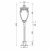 Уличный наземный светильник Maytoni Fleur O414FL-01BZ1 Уличный наземный светильник Maytoni Fleur O414FL-01BZ1