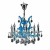 Подвесная люстра Osgona Champa Blu 698065 Подвесная люстра Osgona Champa Blu 698065
