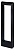 Наземный низкий светильник Arte Lamp TRAPEZIO A2466PA-1BK