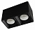 Накладной светильник Denkirs DK3030 DK3085-BK+CH