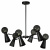 Подвесная люстра Loft IT Halley 10046/6 Black Подвесная люстра Loft IT Halley 10046/6 Black