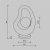 Настольная лампа декоративная Maytoni Opus MOD380TL-01GR Настольная лампа декоративная Maytoni Opus MOD380TL-01GR
