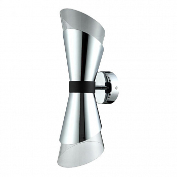 Бра Crystal Lux Gris AP2 Chrome