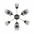 Потолочная люстра Lumion Abris 8191/9C Потолочная люстра Lumion Abris 8191/9C