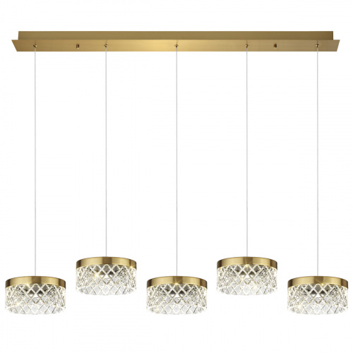 Подвесная светодиодная люстра Odeon Light Fivre 5032/30LA