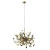 Подвесной светильник Crystal Lux GARDEN SP3 D400 GOLD Подвесной светильник Crystal Lux GARDEN SP3 D400 GOLD